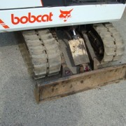 Used Bobcat digger for sale in action